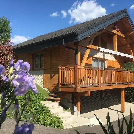 Chalet A La Campagne Coise-Saint-Jean-Pied-Gauthier Exterior photo